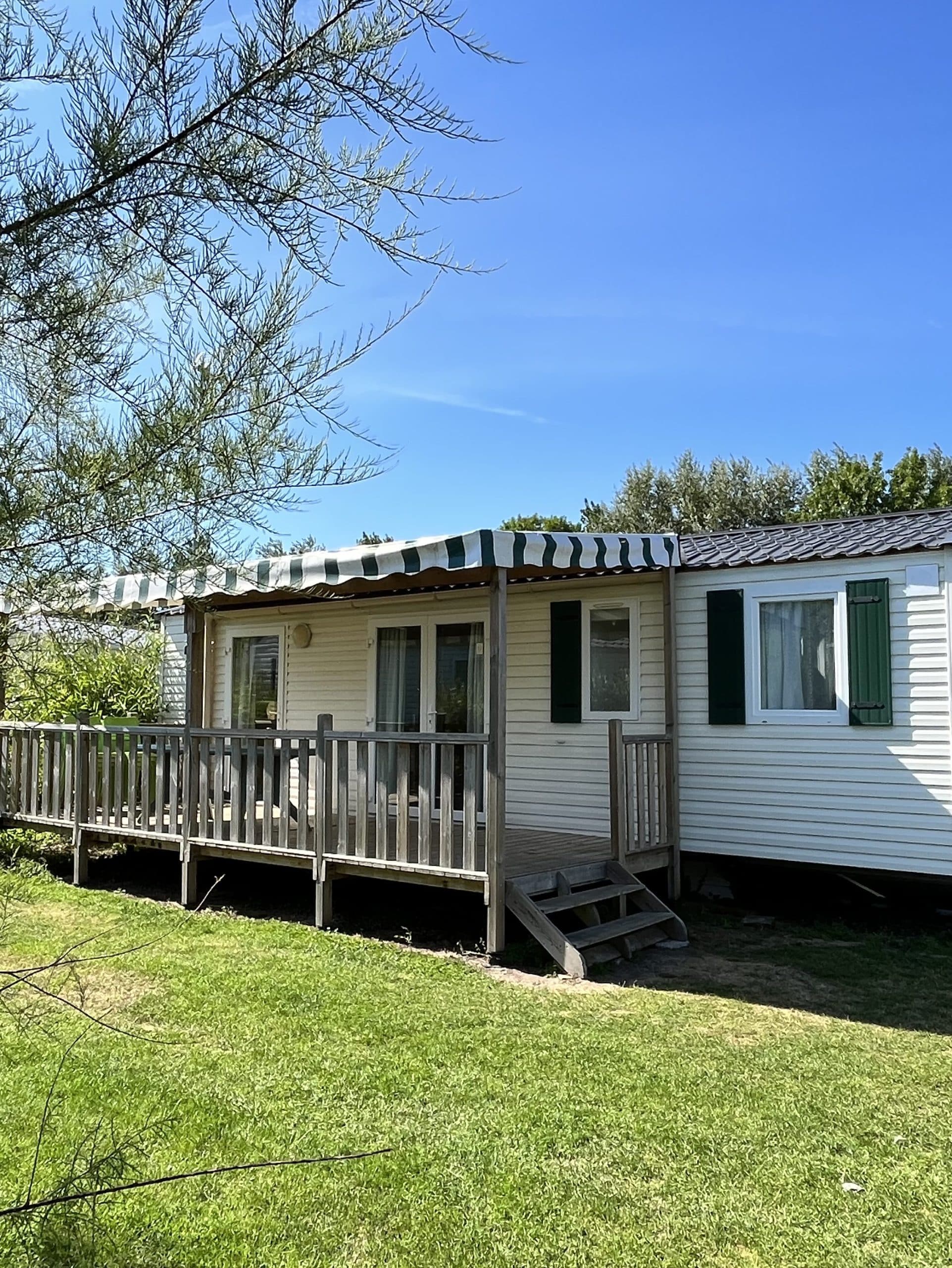 Mobil-home dans le Calvados - Camping proche des plages du débarquement le Fanal